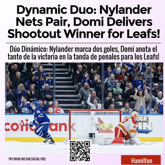 Dynamic Duo: Nylander Nets Pair, Domi Delivers Shootout Winner for Leafs!