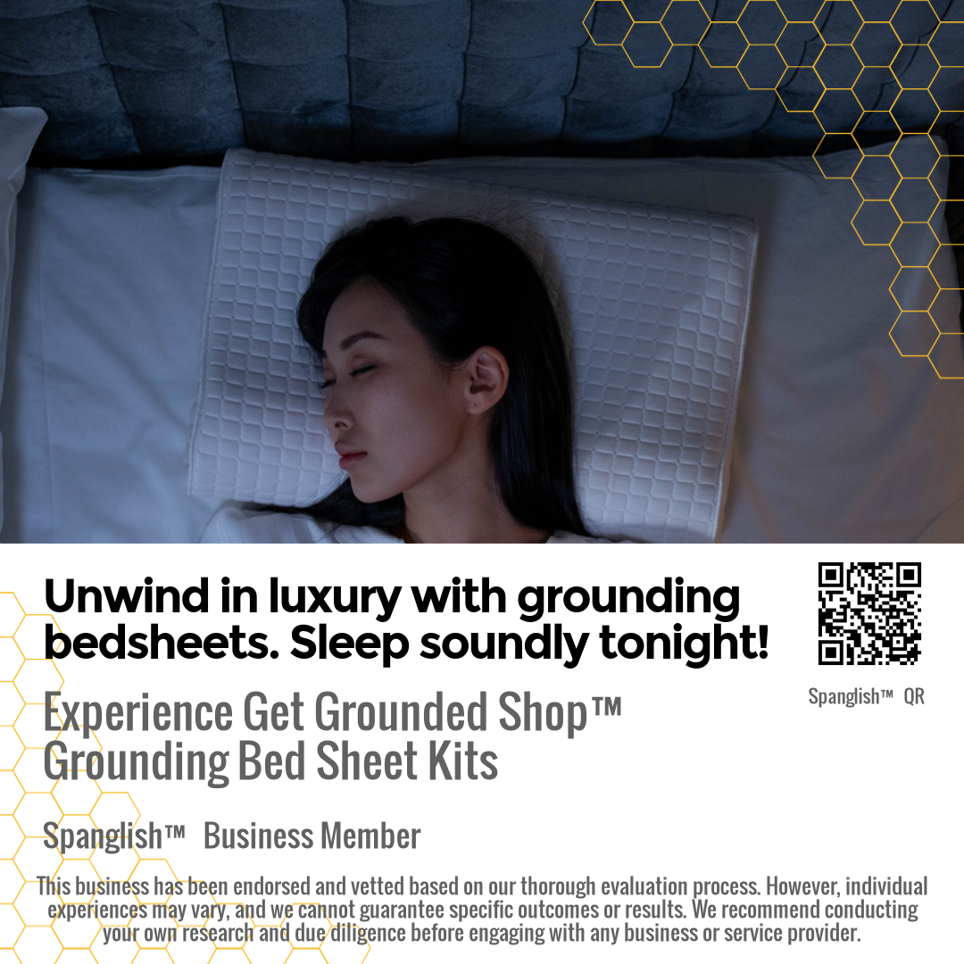 Unwind in luxury with grounding bedsheets. Sleep soundly tonight!