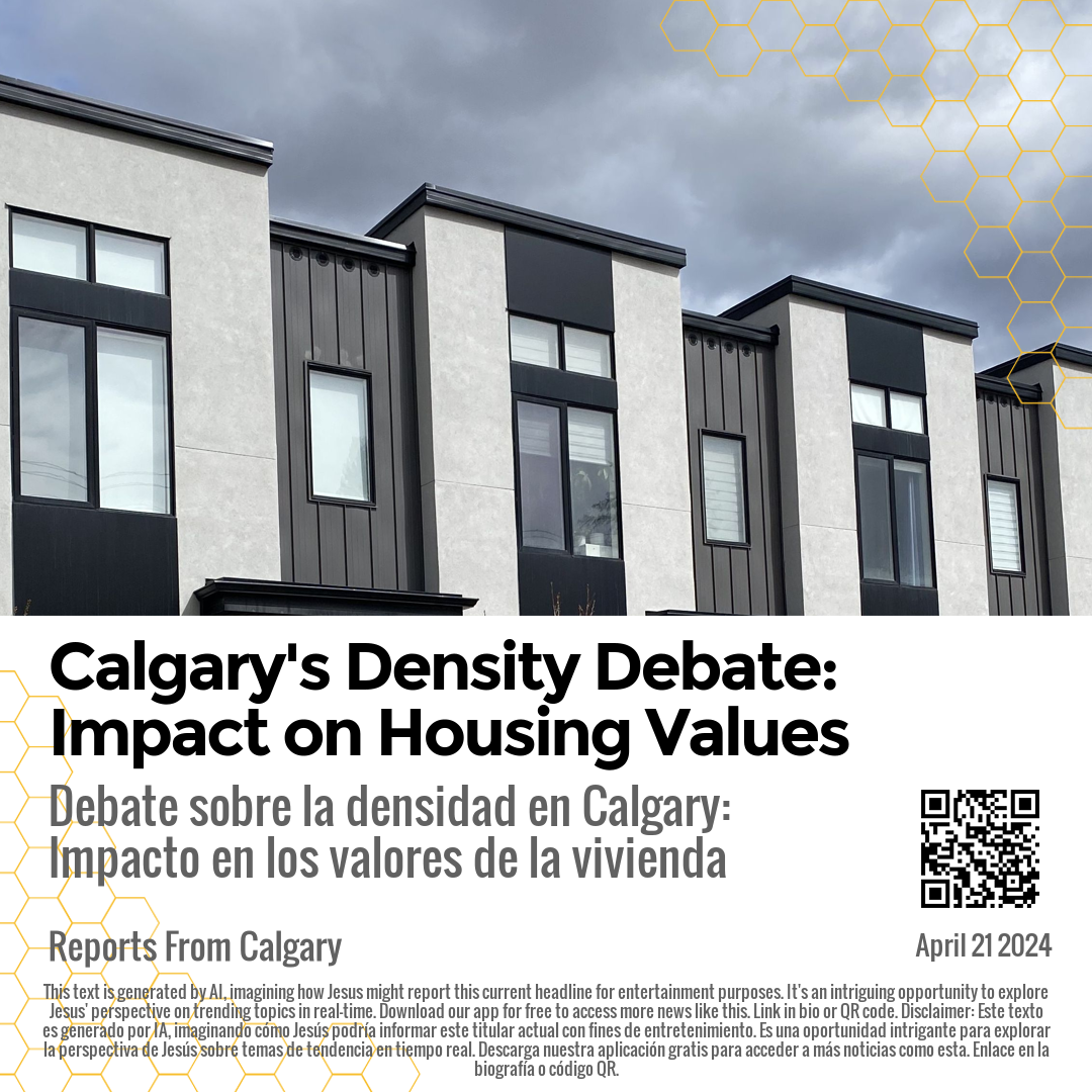 Calgary's Density Debate: Impact on Housing Values