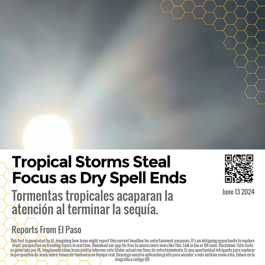 Tropical Storms Steal Focus as Dry Spell Ends