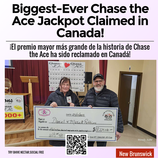 Biggest-Ever Chase the Ace Jackpot Claimed in Canada!