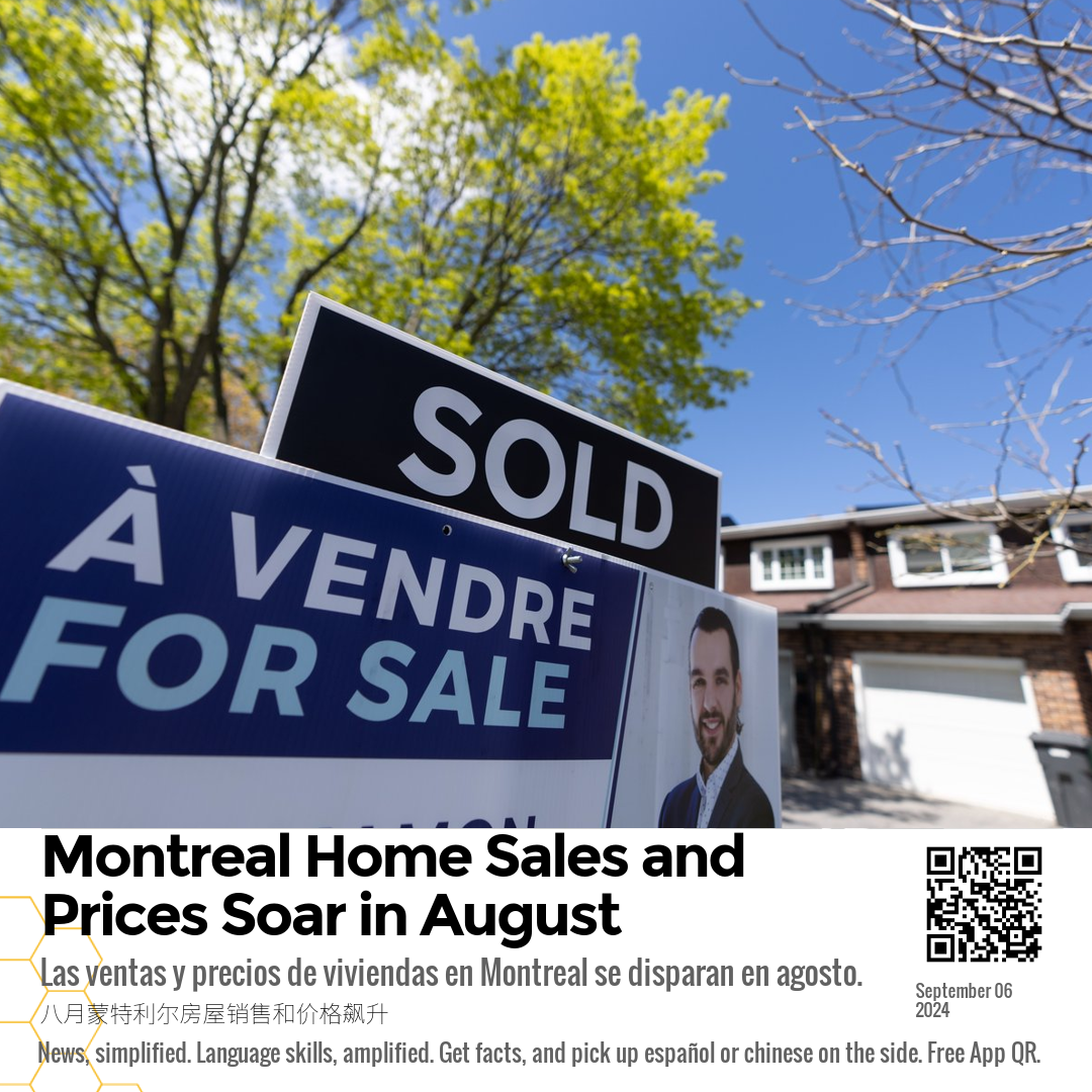 Montreal Home Sales and Prices Soar in August