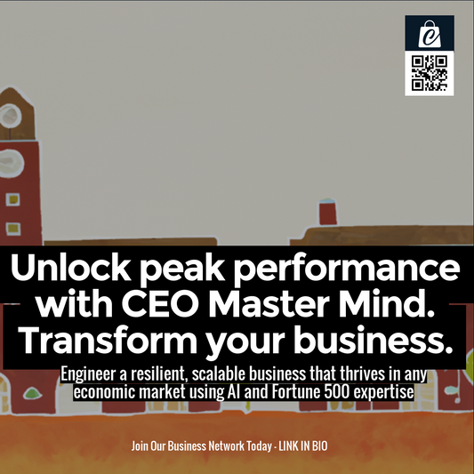 Unlock peak performance with CEO Master Mind. Transform your business.