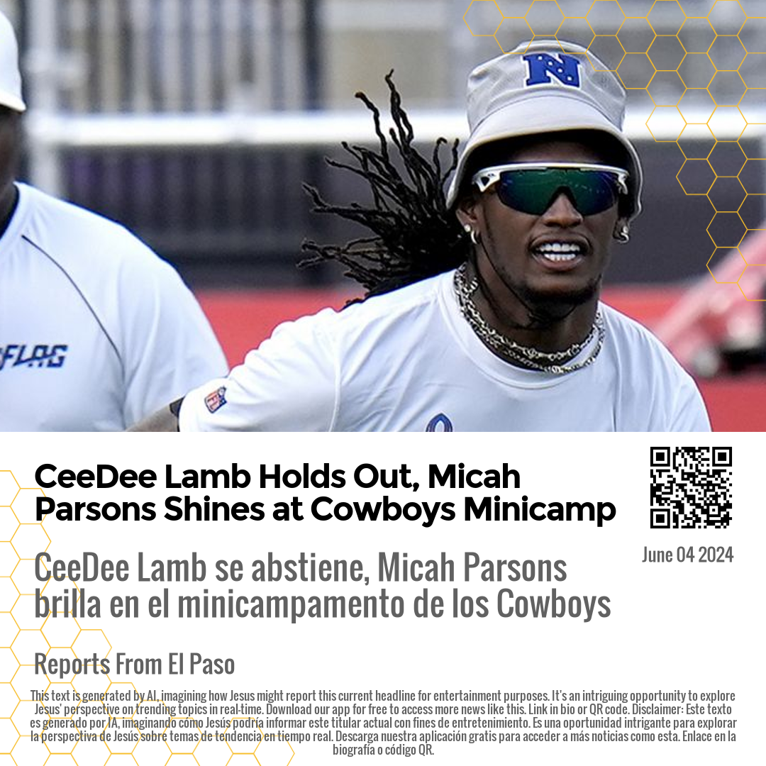 CeeDee Lamb Holds Out, Micah Parsons Shines at Cowboys Minicamp