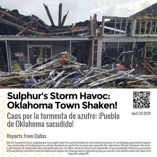 Sulphur's Storm Havoc: Oklahoma Town Shaken!