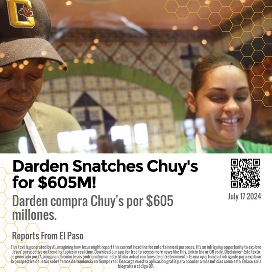 Darden Snatches Chuy's for $605M!