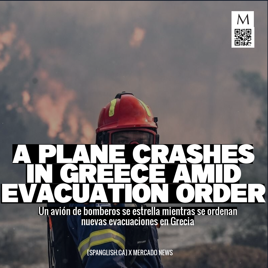A Plane Crashes in Greece Amid Evacuation Order