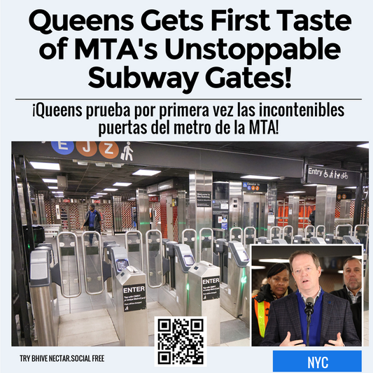 Queens Gets First Taste of MTA's Unstoppable Subway Gates!