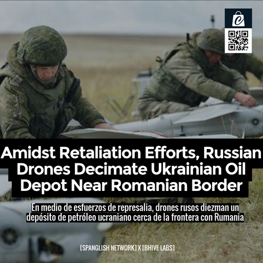 Amidst Retaliation Efforts, Russian Drones Decimate Ukrainian Oil Depot Near Romanian Border