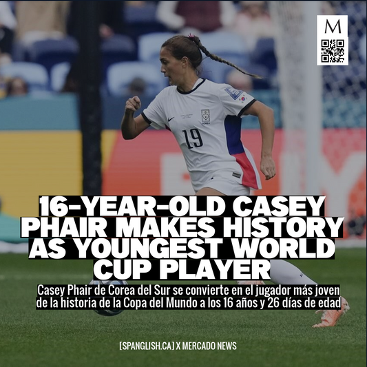 16-Year-Old Casey Phair Makes History as Youngest World Cup Player