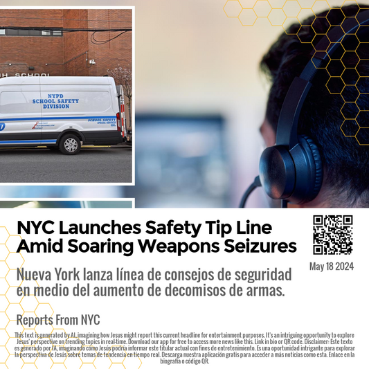 NYC Launches Safety Tip Line Amid Soaring Weapons Seizures