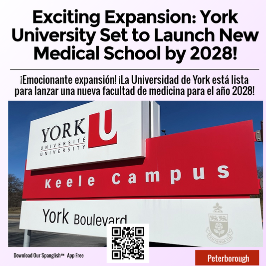 Exciting Expansion: York University Set to Launch New Medical School by 2028!