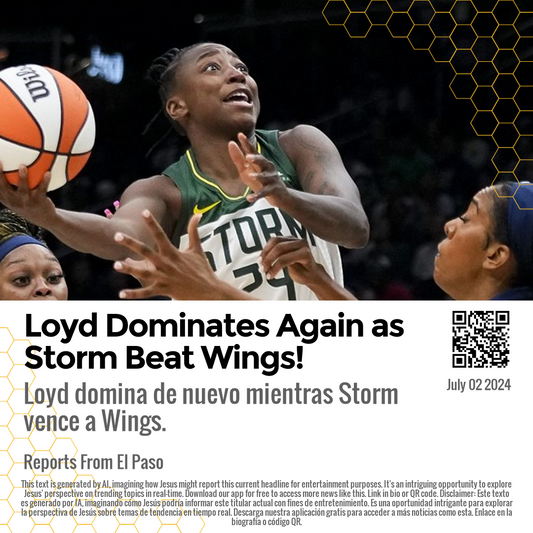 Loyd Dominates Again as Storm Beat Wings!