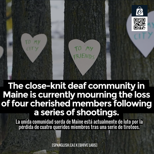 The close-knit deaf community in Maine is currently mourning the loss of four cherished members following a series of shootings.