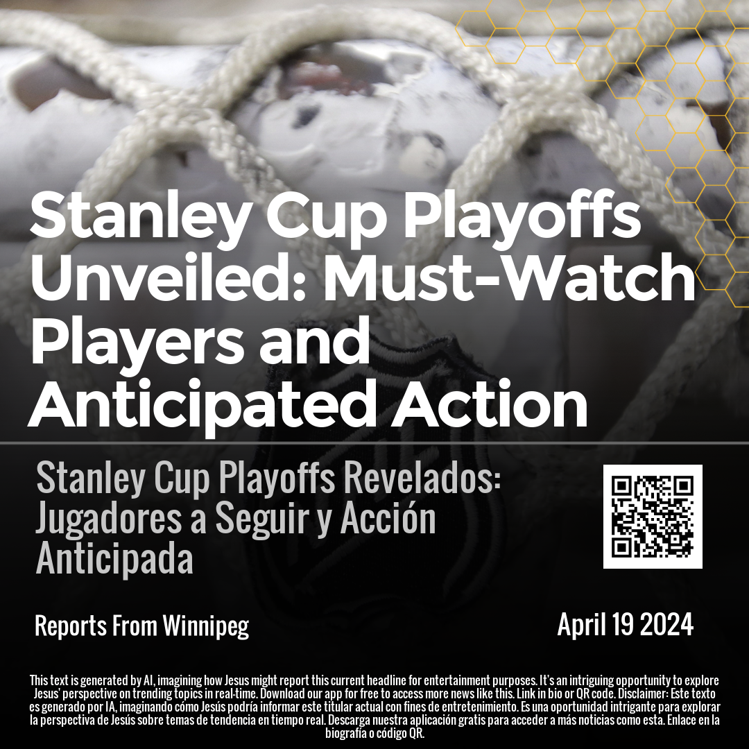 Stanley Cup Playoffs Unveiled: Must-Watch Players and Anticipated Action