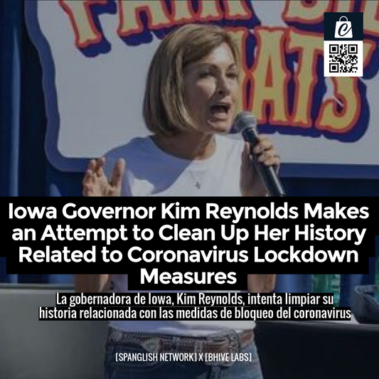 Iowa Governor Kim Reynolds Makes an Attempt to Clean Up Her History Related to Coronavirus Lockdown Measures