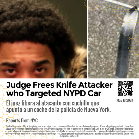 Judge Frees Knife Attacker who Targeted NYPD Car