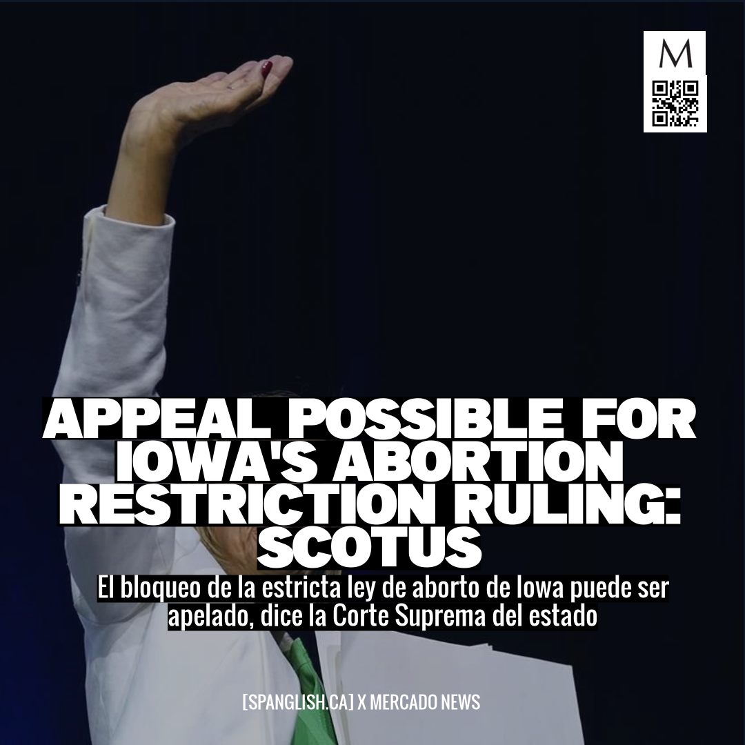 Appeal Possible for Iowa's Abortion Restriction Ruling: SCOTUS