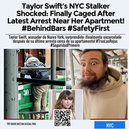 Taylor Swift's NYC Stalker Shocked: Finally Caged After Latest Arrest Near Her Apartment! #BehindBars #SafetyFirst