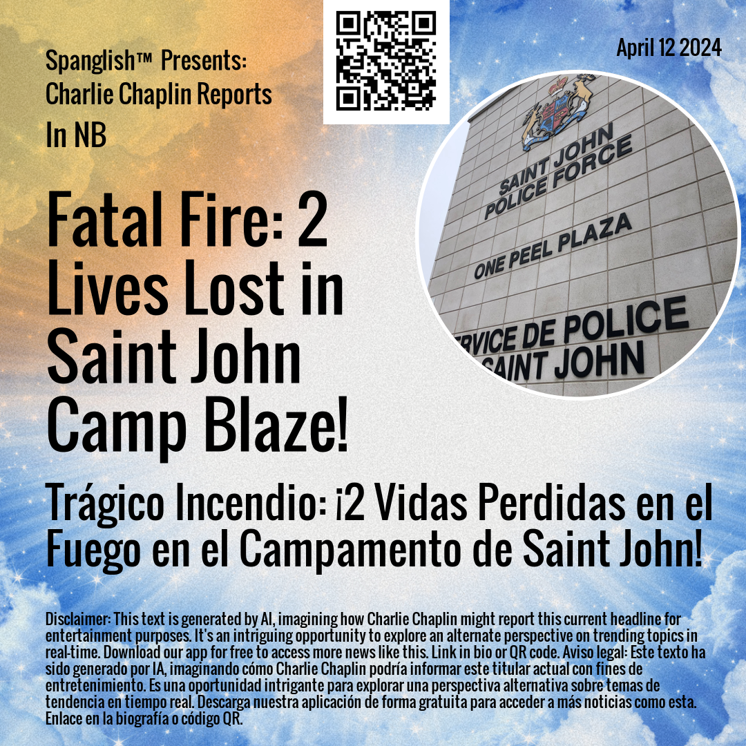 Fatal Fire: 2 Lives Lost in Saint John Camp Blaze!