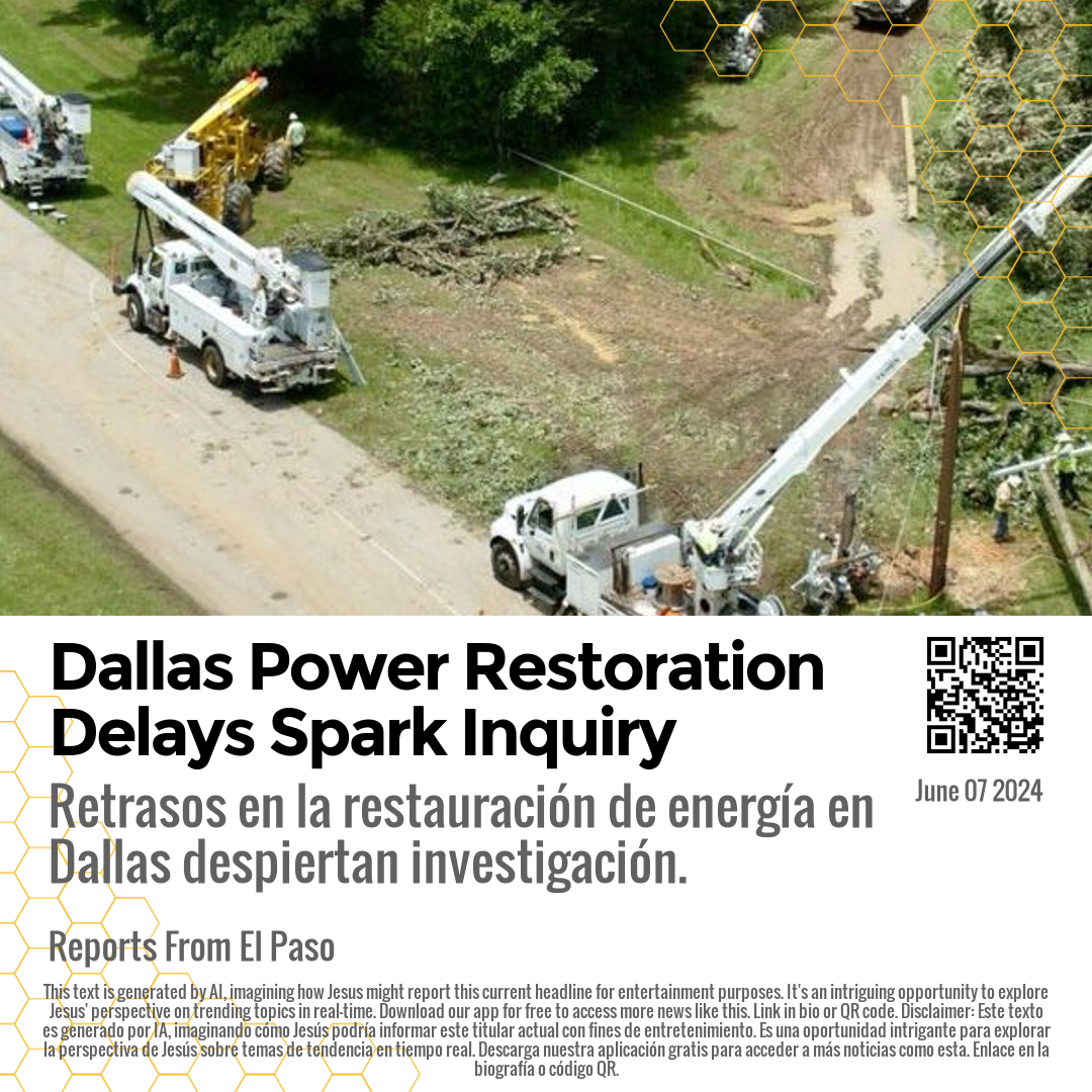 Dallas Power Restoration Delays Spark Inquiry