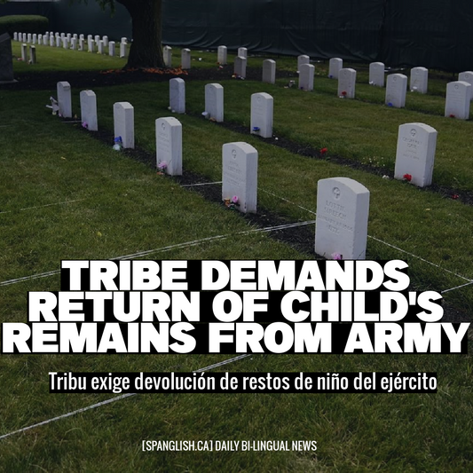 Tribe Demands Return of Child's Remains from Army