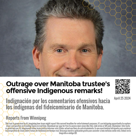 Outrage over Manitoba trustee's offensive Indigenous remarks!