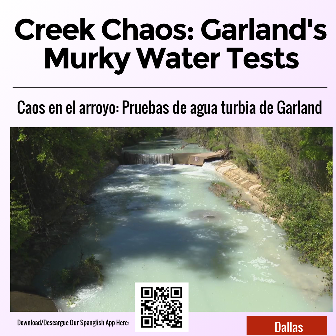 Creek Chaos: Garland's Murky Water Tests