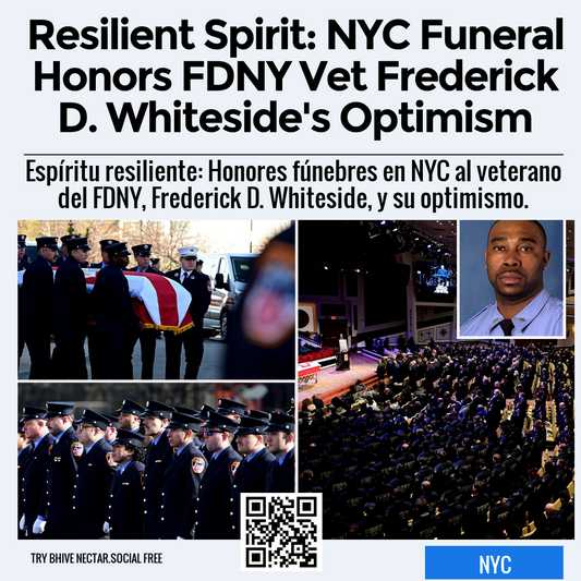 Resilient Spirit: NYC Funeral Honors FDNY Vet Frederick D. Whiteside's Optimism