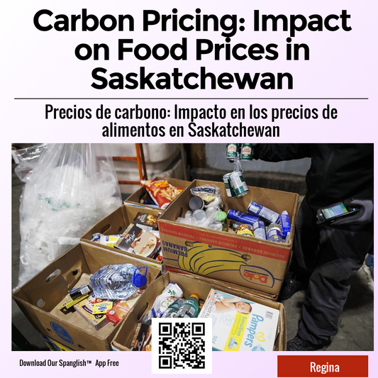 Carbon Pricing: Impact on Food Prices in Saskatchewan