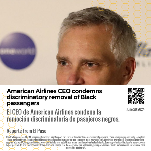 American Airlines CEO condemns discriminatory removal of Black passengers