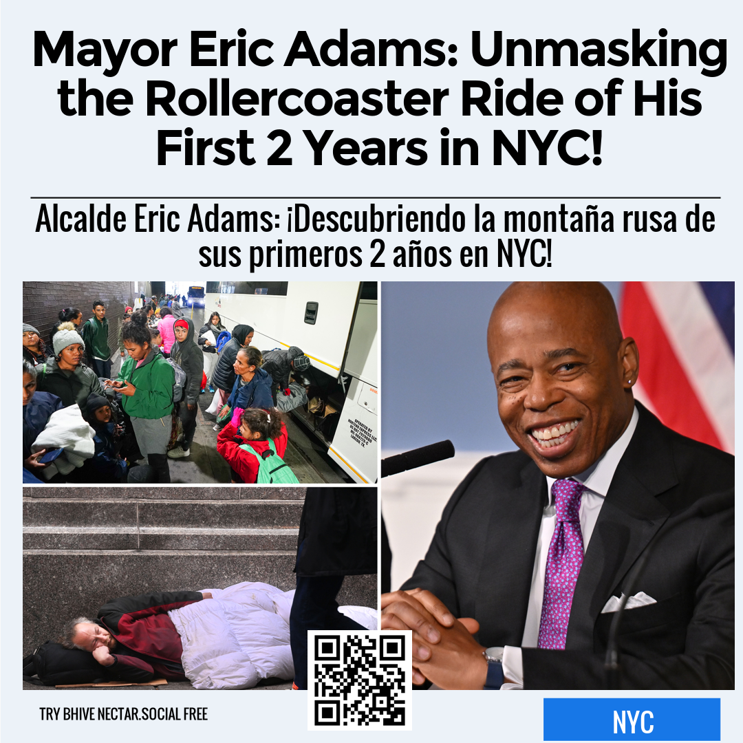 Mayor Eric Adams: Unmasking the Rollercoaster Ride of His First 2 Years in NYC!