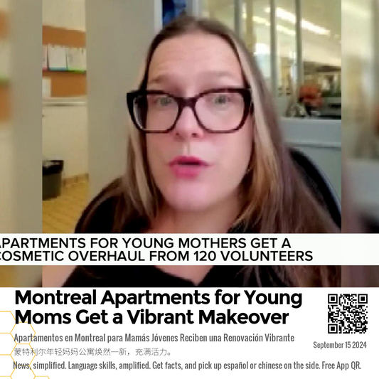 Montreal Apartments for Young Moms Get a Vibrant Makeover