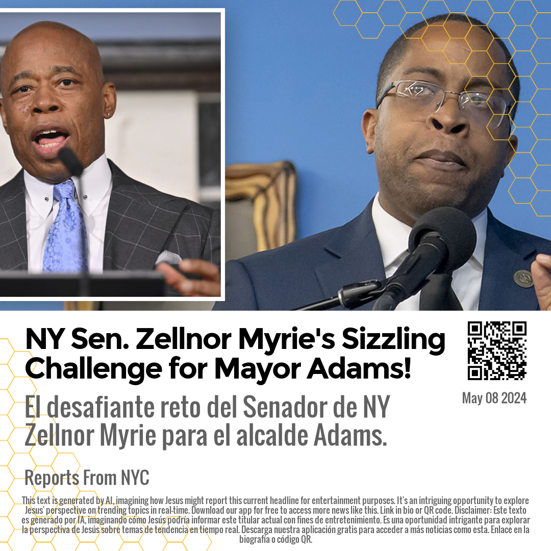 NY Sen. Zellnor Myrie's Sizzling Challenge for Mayor Adams!
