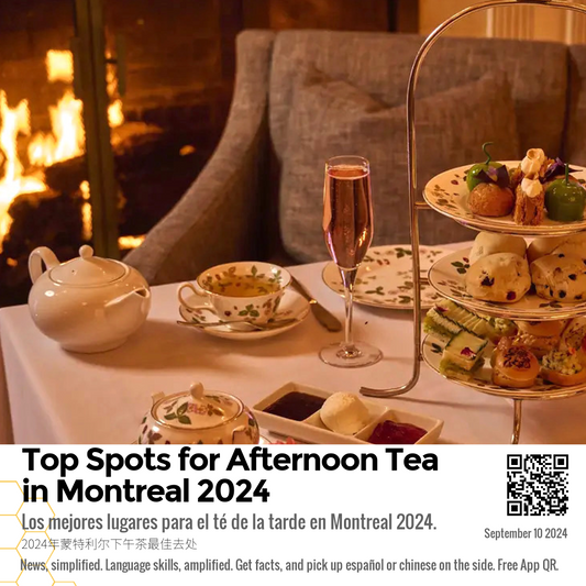 Top Spots for Afternoon Tea in Montreal 2024