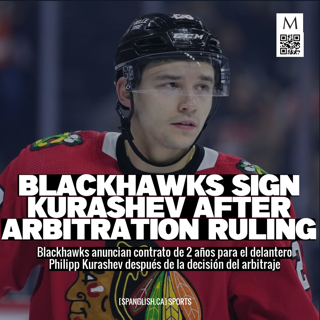 Blackhawks Sign Kurashev After Arbitration Ruling