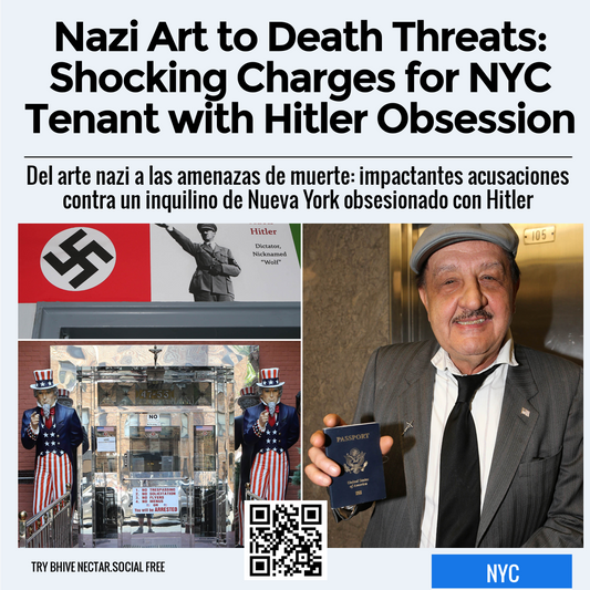 Nazi Art to Death Threats: Shocking Charges for NYC Tenant with Hitler Obsession