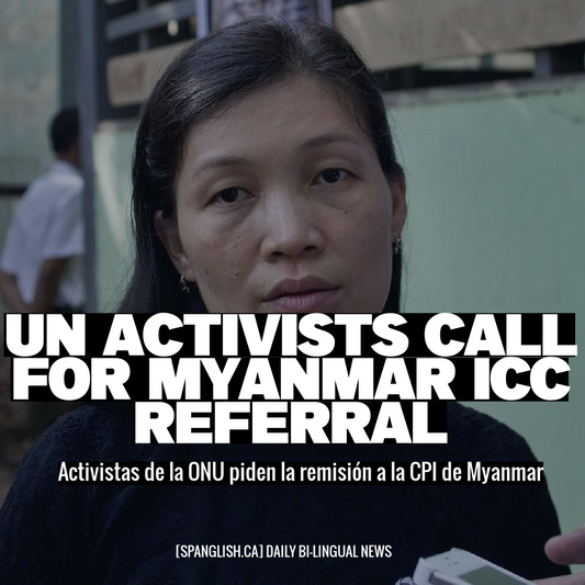 UN Activists Call for Myanmar ICC Referral