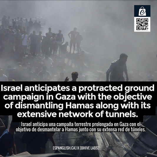 Israel anticipates a protracted ground campaign in Gaza with the objective of dismantling Hamas along with its extensive network of tunnels.