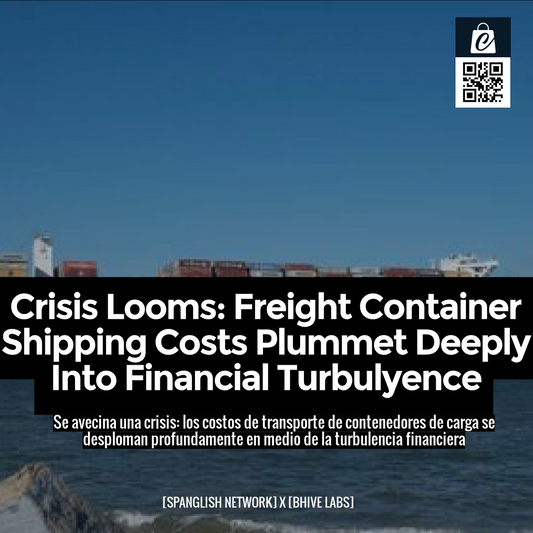 Crisis Looms: Freight Container Shipping Costs Plummet Deeply Into Financial Turbulyence