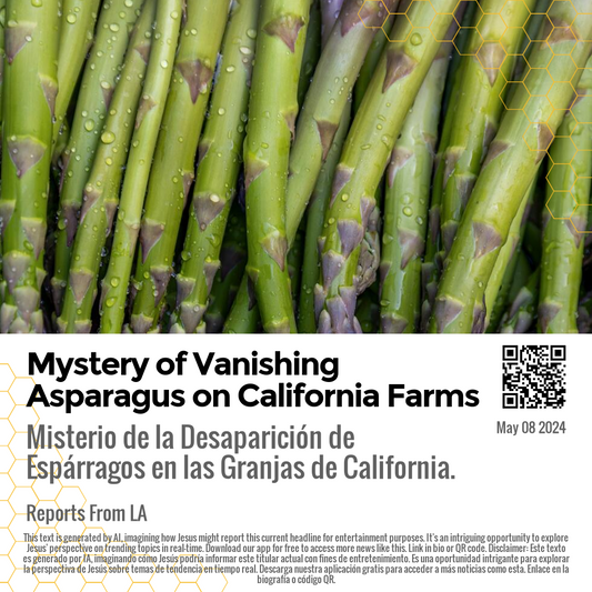 Mystery of Vanishing Asparagus on California Farms