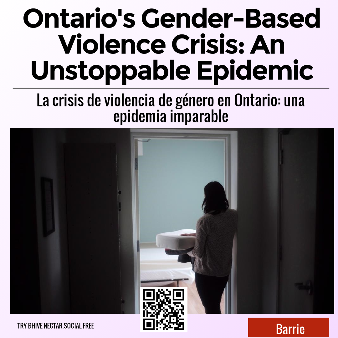 Ontario's Gender-Based Violence Crisis: An Unstoppable Epidemic