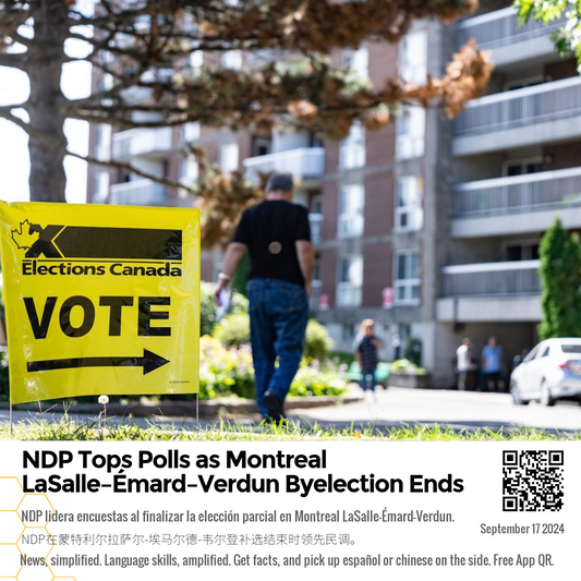 NDP Tops Polls as Montreal LaSalle–Émard–Verdun Byelection Ends