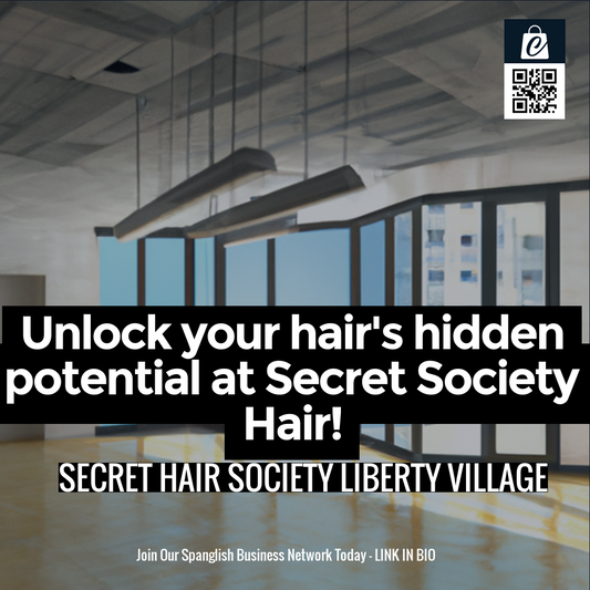 Unlock your hair's hidden potential at Secret Society Hair!