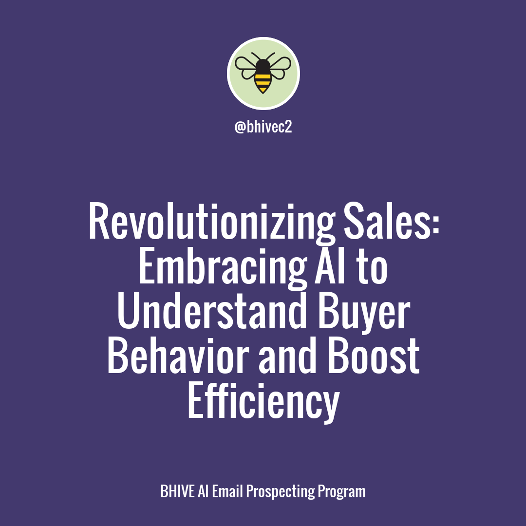 Unlock the Future of Sales: Enhancing Efficiency and Buyer Insights with AI Email Prospecting