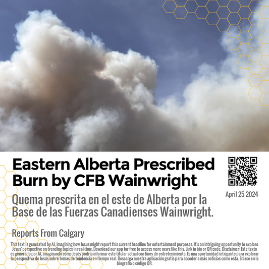 Eastern Alberta Prescribed Burn by CFB Wainwright