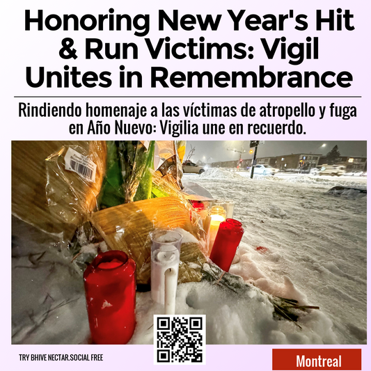 Honoring New Year's Hit & Run Victims: Vigil Unites in Remembrance