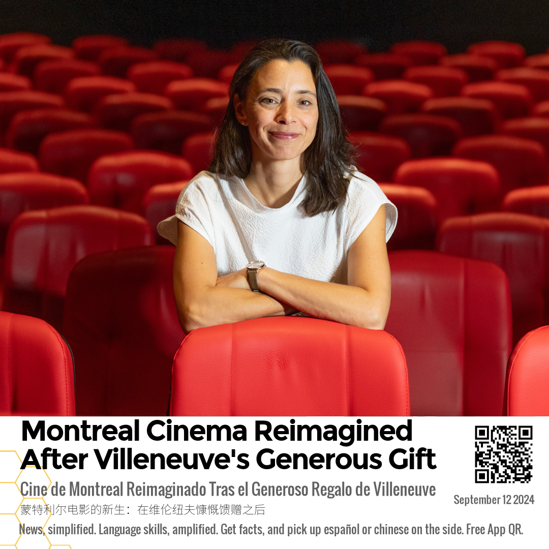 Montreal Cinema Reimagined After Villeneuve's Generous Gift