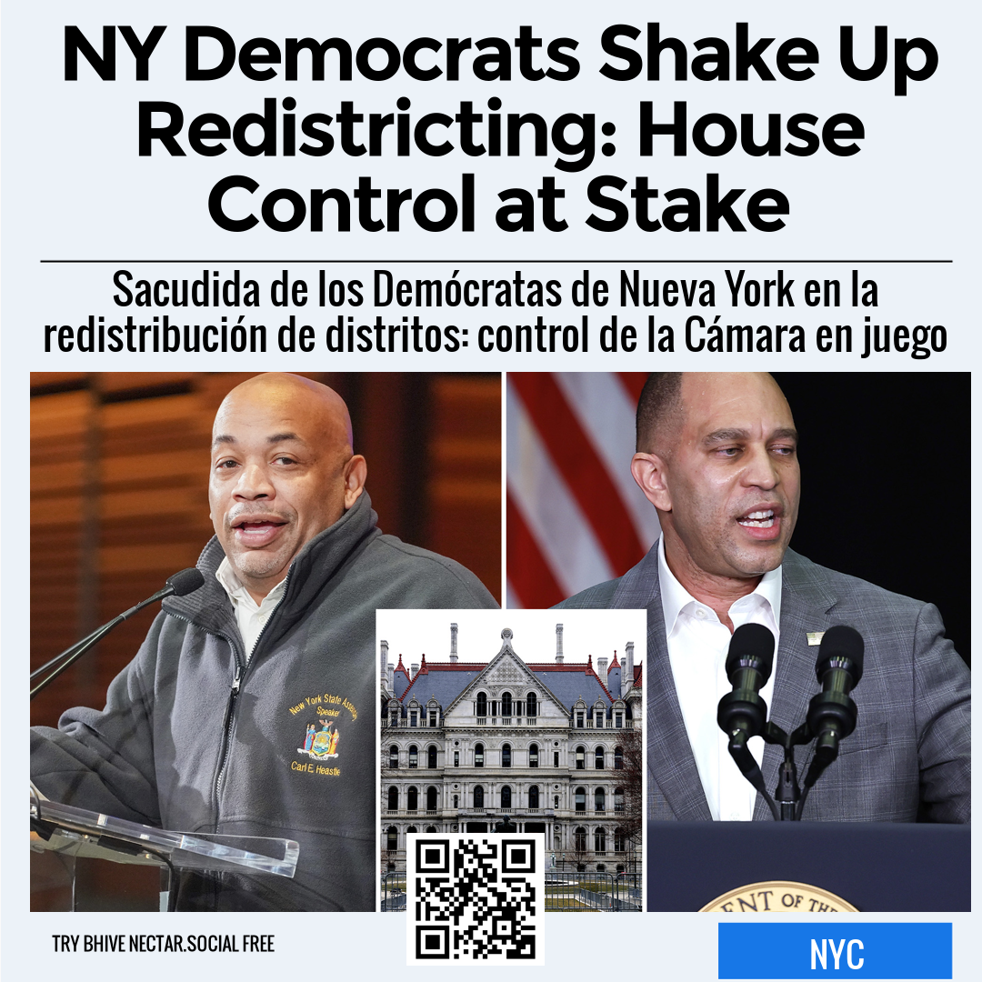 NY Democrats Shake Up Redistricting: House Control at Stake