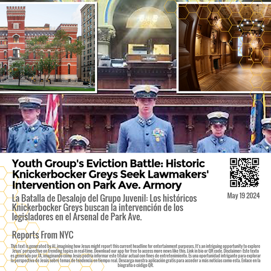 Youth Group's Eviction Battle: Historic Knickerbocker Greys Seek Lawmakers' Intervention on Park Ave. Armory